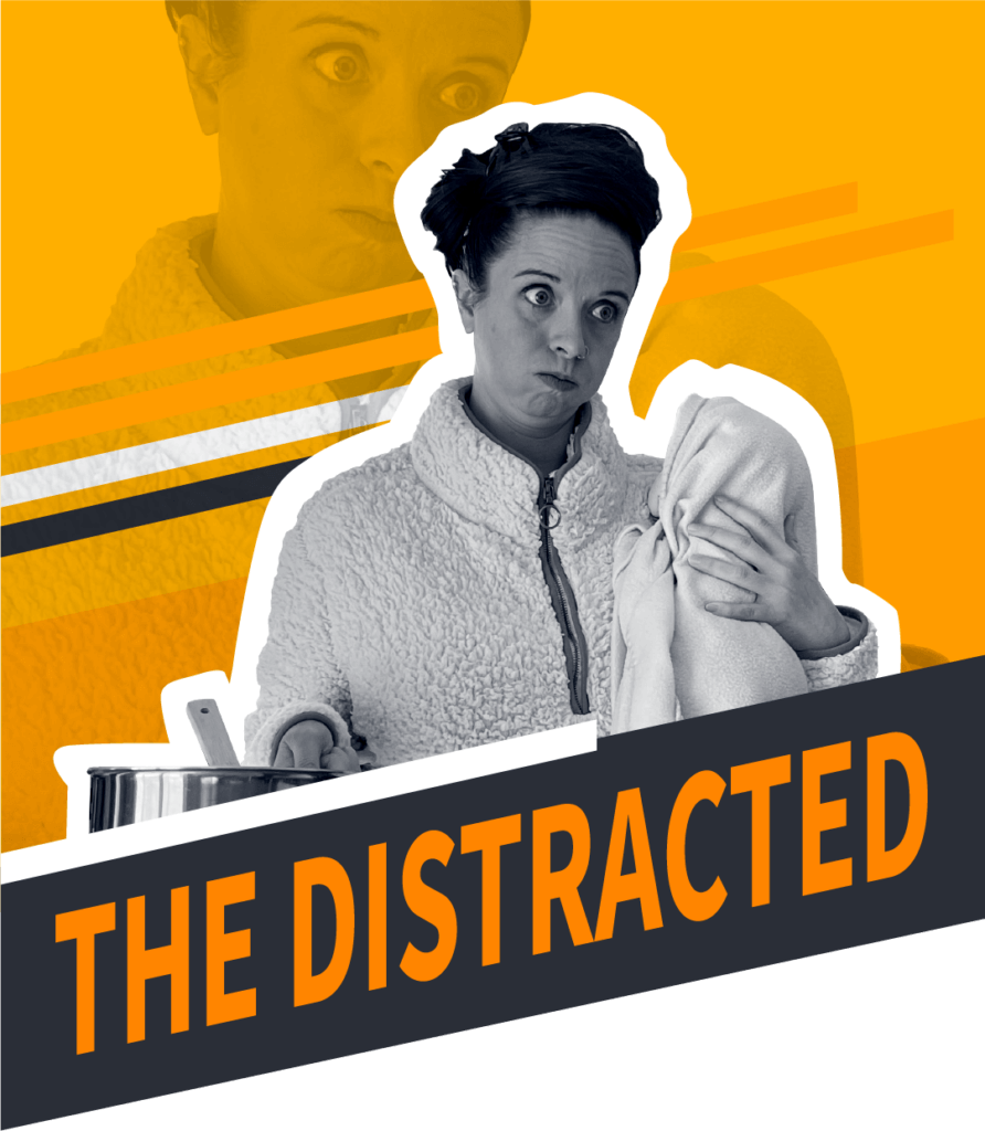 The Distracted poster